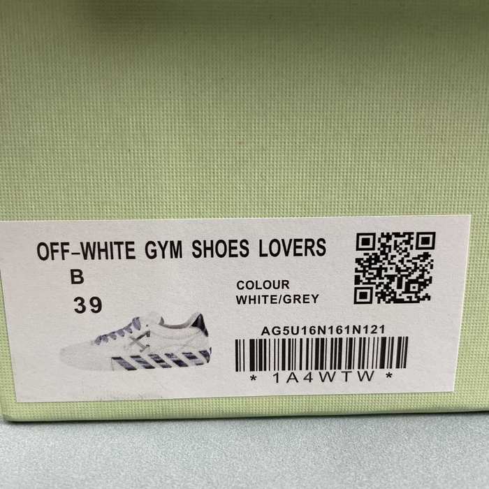 OFF WHITE GYM SHOES LOVERS  36 47
