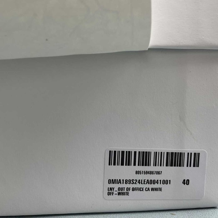 Off White co Virgil Abloh Out Of Office Low top 36 47