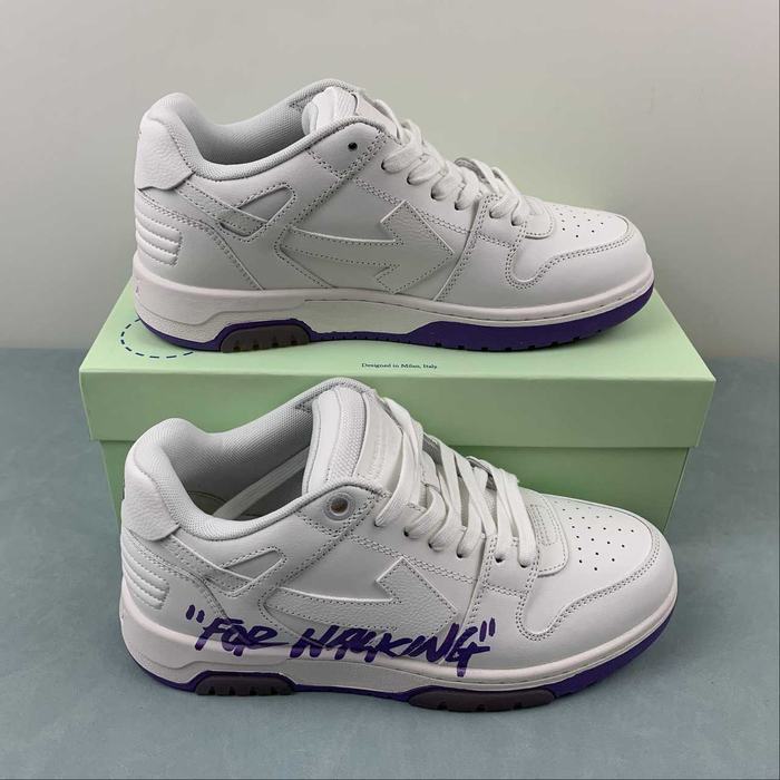 Off White co Virgil Abloh Out Of Office Low top Leather Sneakers'OOO' :36 47