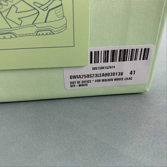 Off White co Virgil Abloh Out Of Office Low top Leather Sneakers'OOO' :36 47