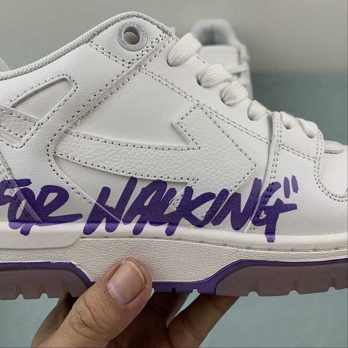 Off White co Virgil Abloh Out Of Office Low top Leather Sneakers'OOO' :36 47