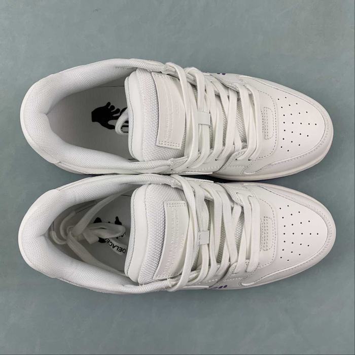 Off White co Virgil Abloh Out Of Office Low top Leather Sneakers'OOO' :36 47