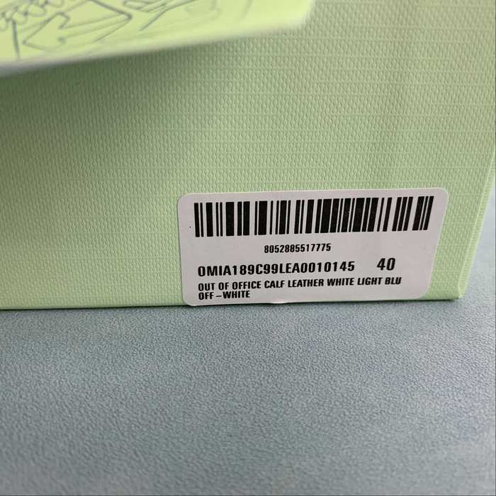 Off White co Virgil Abloh Out Of Office Low top Leather Sneakers'OOO' 36 47 2