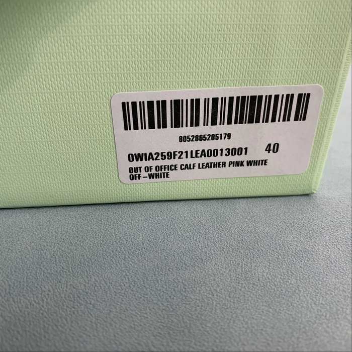 Off White co Virgil Abloh Out Of Office Low top Leather Sneakers'OOO' 36 41