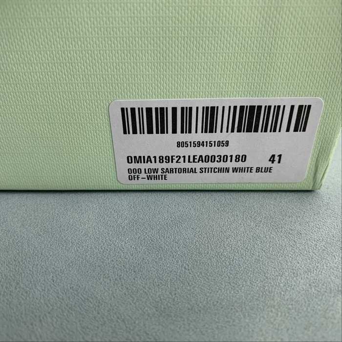 Off White co Virgil Abloh Out Of Office Low top Leather Sneakers'OOO' 36 47 10