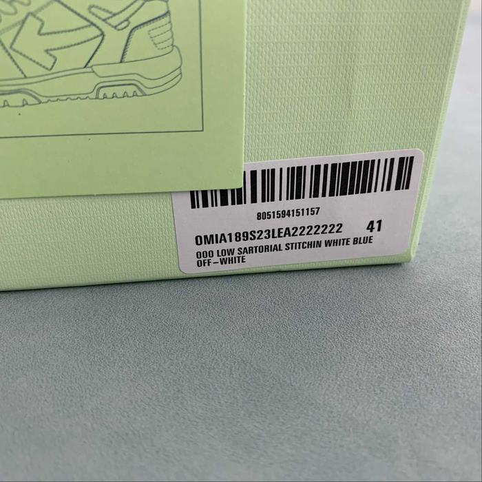 Off White co Virgil Abloh Out Of Office Low top Leather Sneakers'OOO' 36 47 12