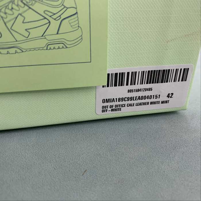 Off White co Virgil Abloh Out Of Office Low top Leather Sneakers'OOO' 36 47 15