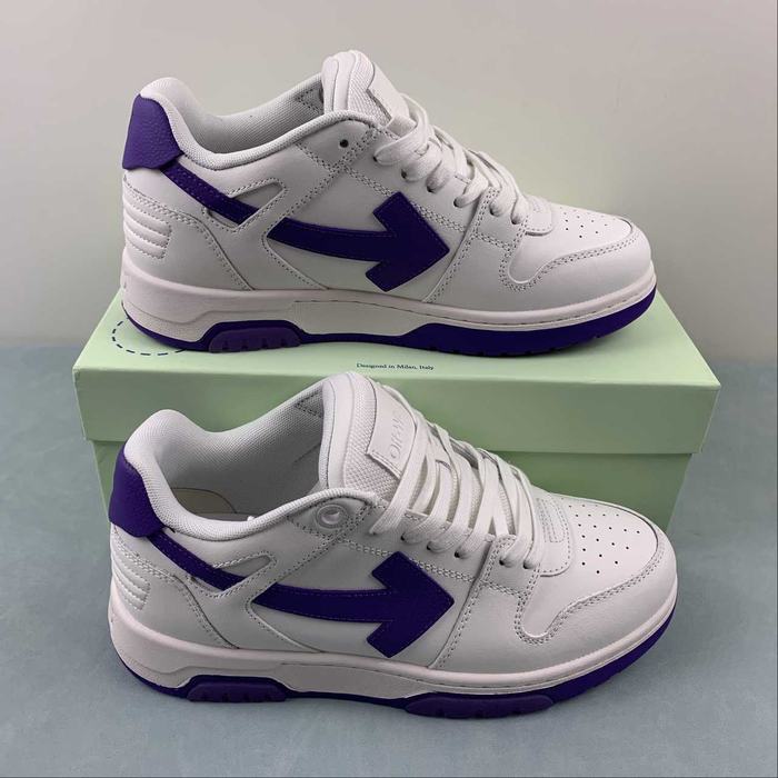 Off White co Virgil Abloh Out Of Office Low top Leather Sneakers'OOO' 36 47 16