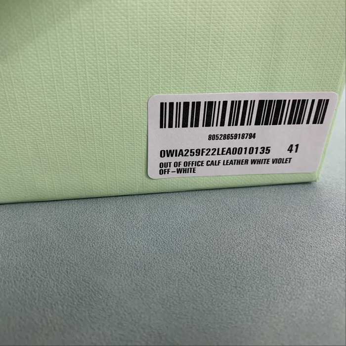 Off White co Virgil Abloh Out Of Office Low top Leather Sneakers'OOO' 36 47 16