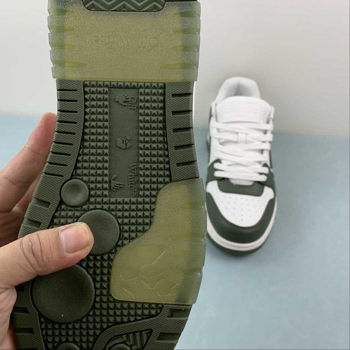 Off White co Virgil Abloh Out Of Office Low top Leather Sneakers'OOO' 36 47 18