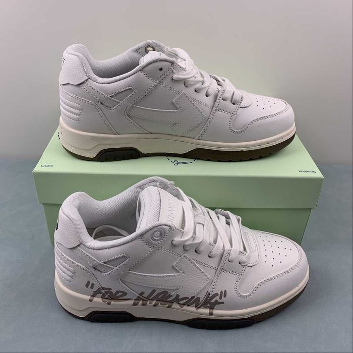 Off White co Virgil Abloh Out Of Office Low top Leather Sneakers'OOO' 36 47 22