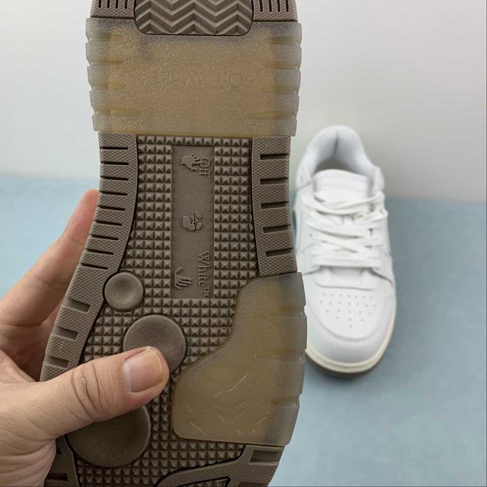 Off White co Virgil Abloh Out Of Office Low top Leather Sneakers'OOO' 36 47 22