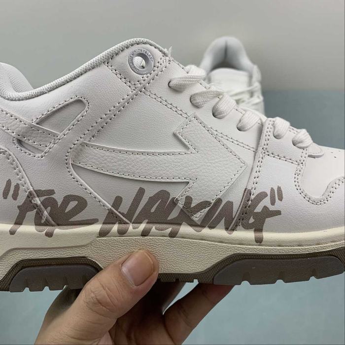 Off White co Virgil Abloh Out Of Office Low top Leather Sneakers'OOO' 36 47 22