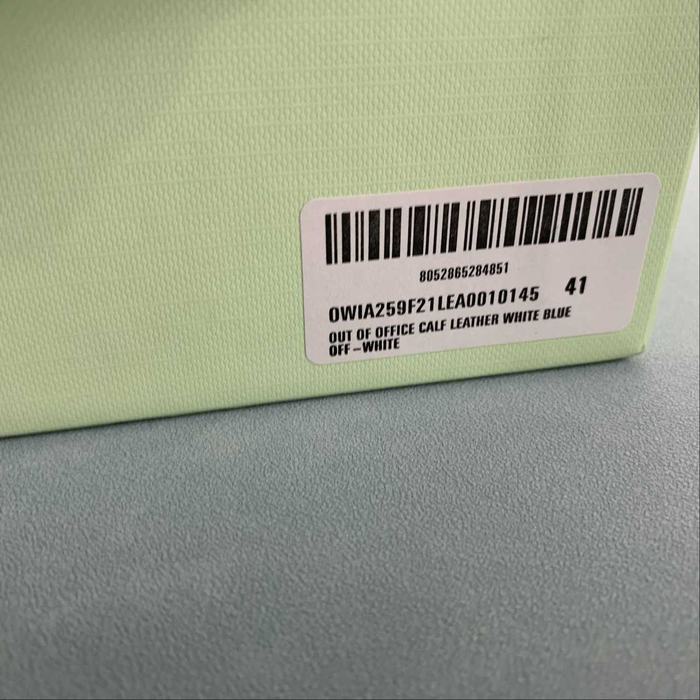 Off White co Virgil Abloh Out Of Office Low top Leather Sneakers'OOO' 36 47 32