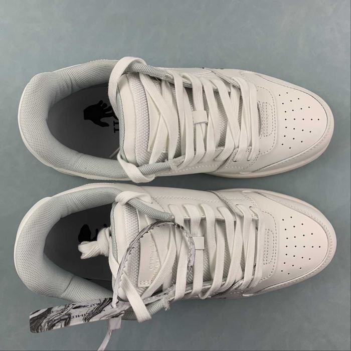 Off White co Virgil Abloh Out Of Office Low top Leather Sneakers'OOO' 36 47 33