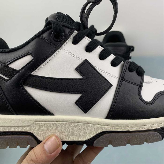 Off White co Virgil Abloh Out Of Office Low top Leather Sneakers'OOO' 36 47 34