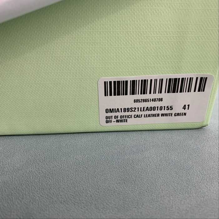 Off White co Virgil Abloh Out Of Office Low top Leather Sneakers'OOO' 36 47 39