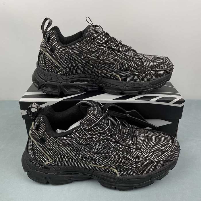 Off White co Virgil Abloh Out Of Office Low top Leather Sneakers'OOO' 36 47 4