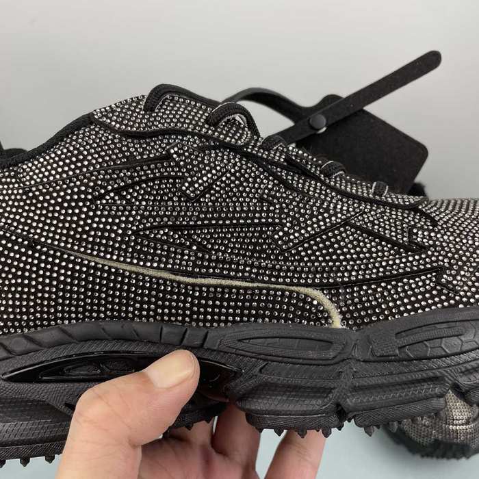 Off White co Virgil Abloh Out Of Office Low top Leather Sneakers'OOO' 36 47 4