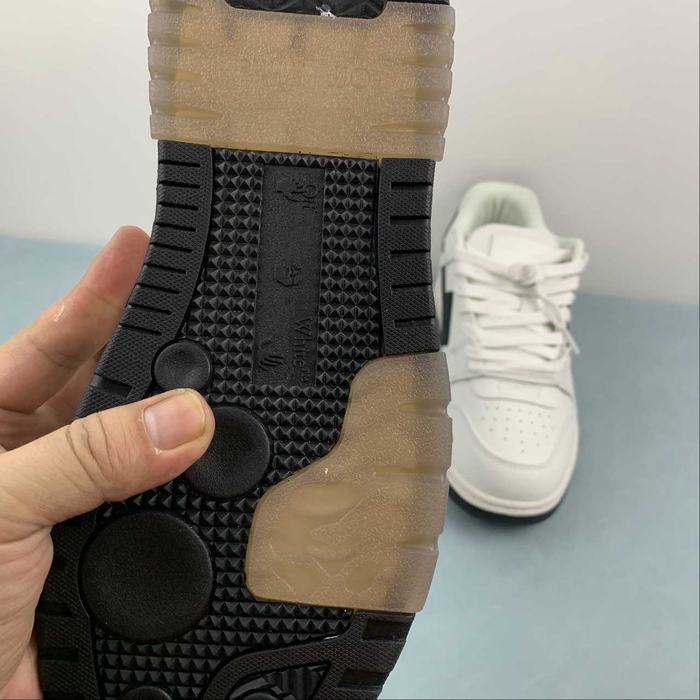 Off White co Virgil Abloh Out Of Office Low top Leather Sneakers'OOO' 36 47 40