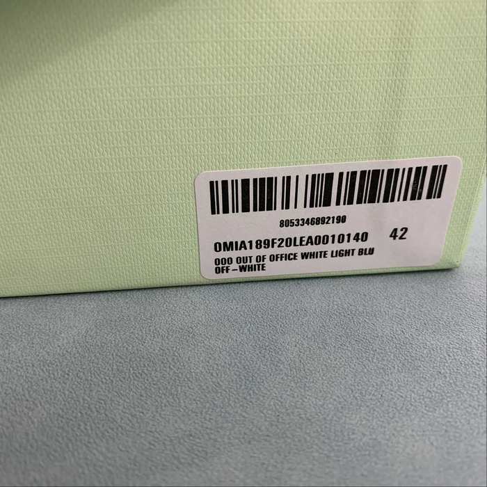 Off White co Virgil Abloh Out Of Office Low top Leather Sneakers'OOO' 36 47 41