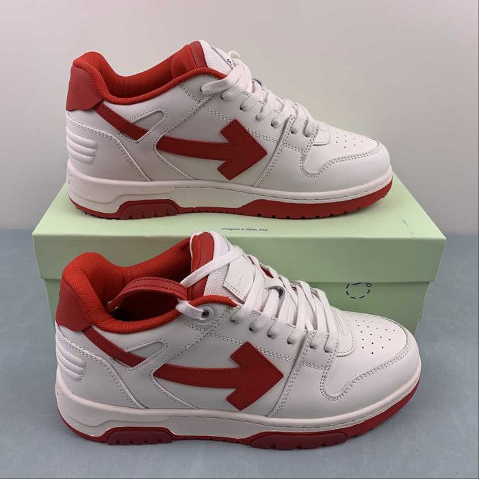 Off White co Virgil Abloh Out Of Office Low top Leather Sneakers'OOO' 36 47 42