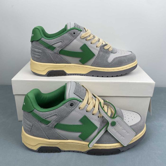 Off White co Virgil Abloh Out Of Office Low top Leather Sneakers'OOO' 36 47 5