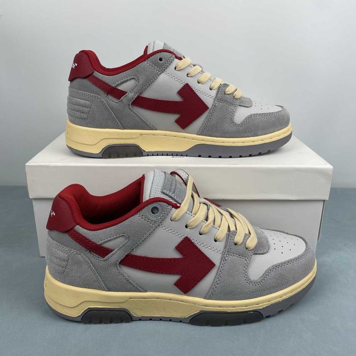 Off White co Virgil Abloh Out Of Office Low top Leather Sneakers'OOO' 36 47 6