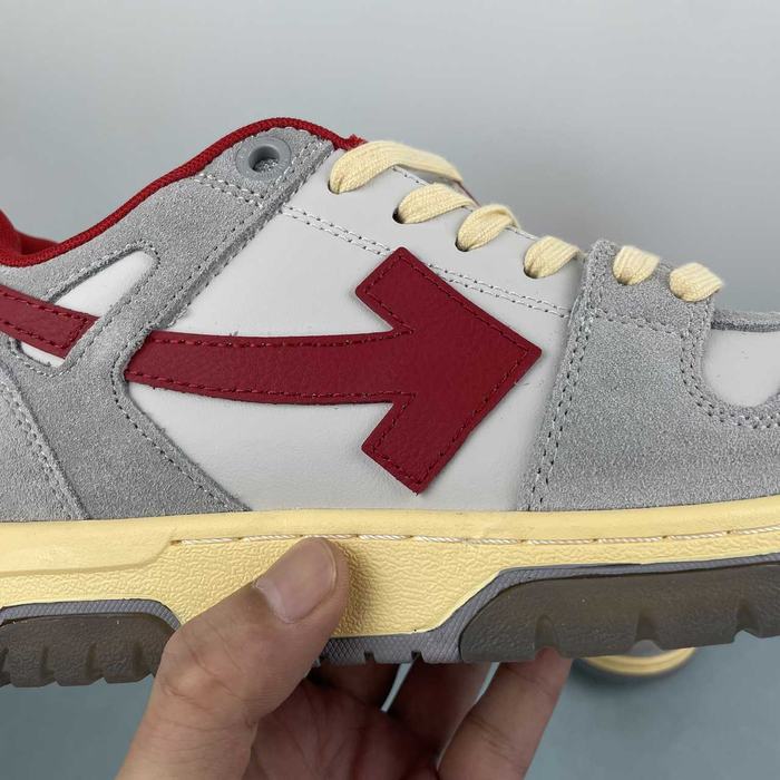 Off White co Virgil Abloh Out Of Office Low top Leather Sneakers'OOO' 36 47 6