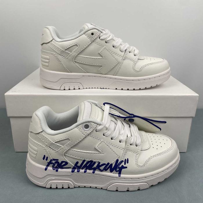 Off White co Virgil Abloh Out Of Office Low top Leather Sneakers'OOO' 36 47 8