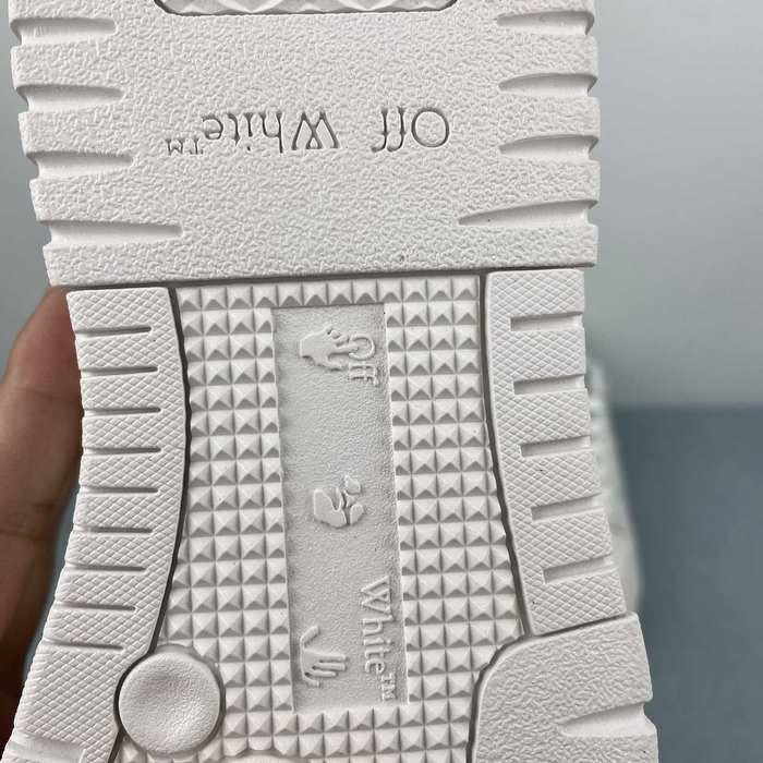 Off White co Virgil Abloh Out Of Office Low top Leather Sneakers'OOO' 36 47 8