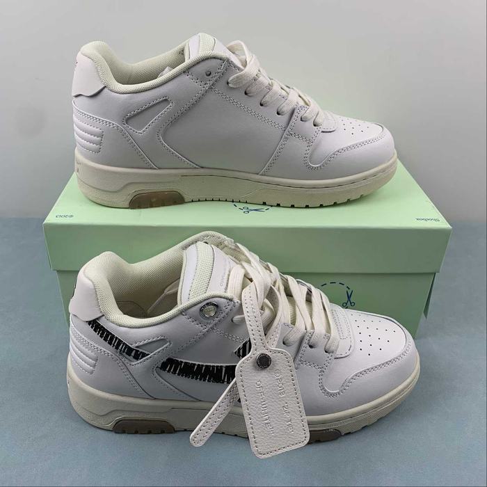 Off White co Virgil Abloh Out Of Office Low top Leather Sneakers'OOO' 36 47 9