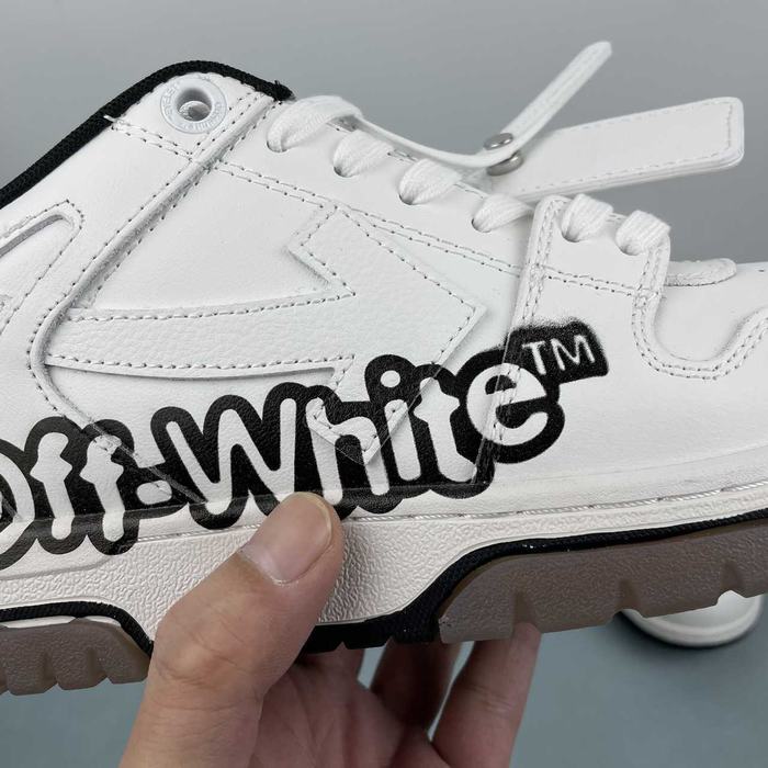 Off White co Virgil Abloh Out Of Office Low top Leather Sneakers'OOO' 36 47