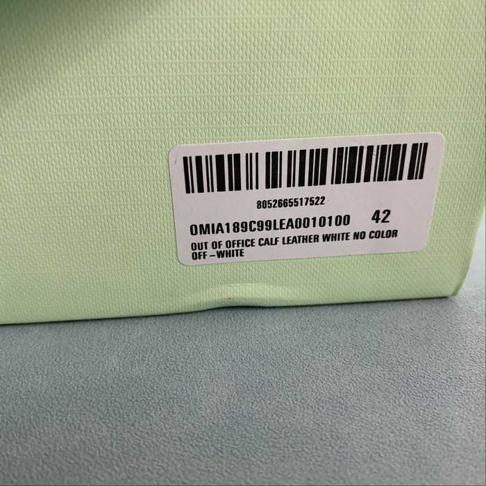 Off White co Virgil Abloh Out Of Office Low top Leather Sneakers'OOO 36 47