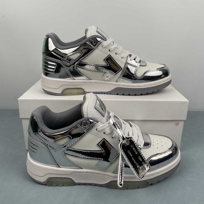 Off White co Virgil Abloh Out Of Office Low top Leather Sneakers’OOO‘ :36 47