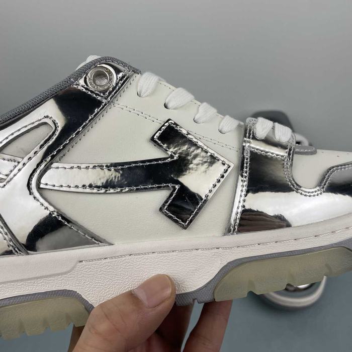 Off White co Virgil Abloh Out Of Office Low top Leather Sneakers’OOO‘ :36 47