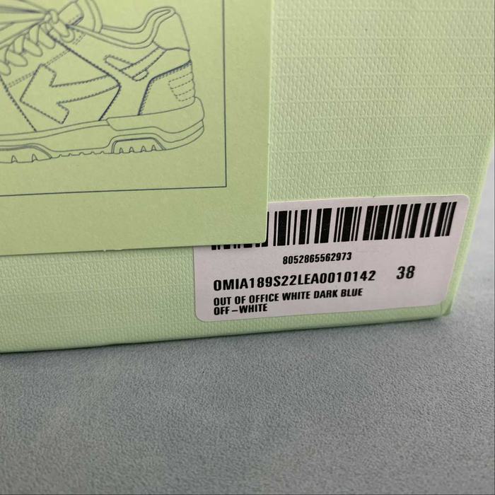 Off White co Virgil Abloh Out Of Office Low top Leather Sneakers 36 47