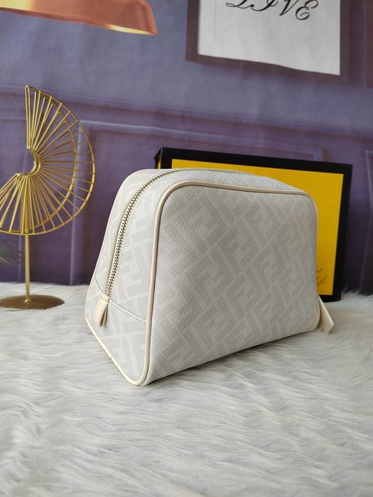 Bag cosmetic bag White Size 25x17x13cm