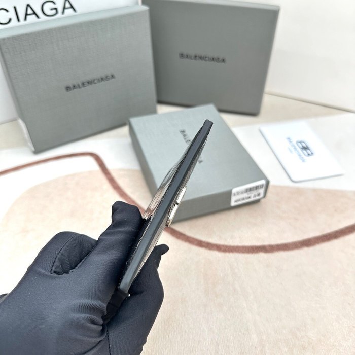 Card holder Balenciaga Black