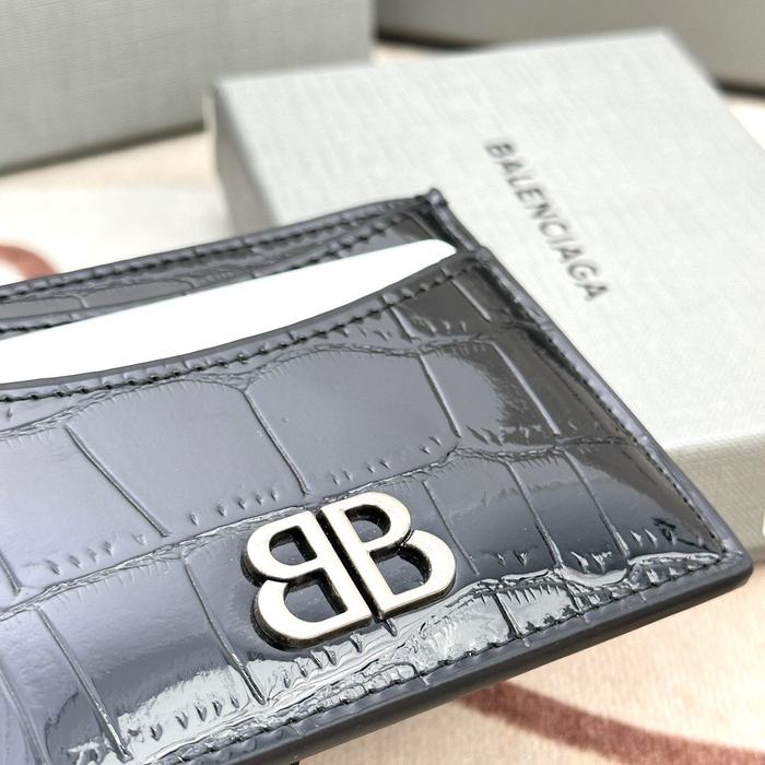 Card holder Balenciaga Black
