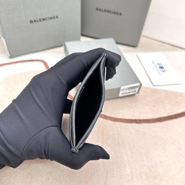 Card holder Balenciaga Black