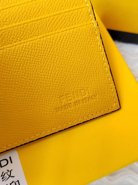 Card holder FENDI card holder Brown