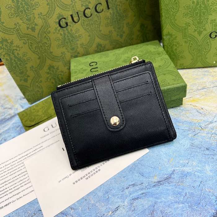 Card holder Gucci Black