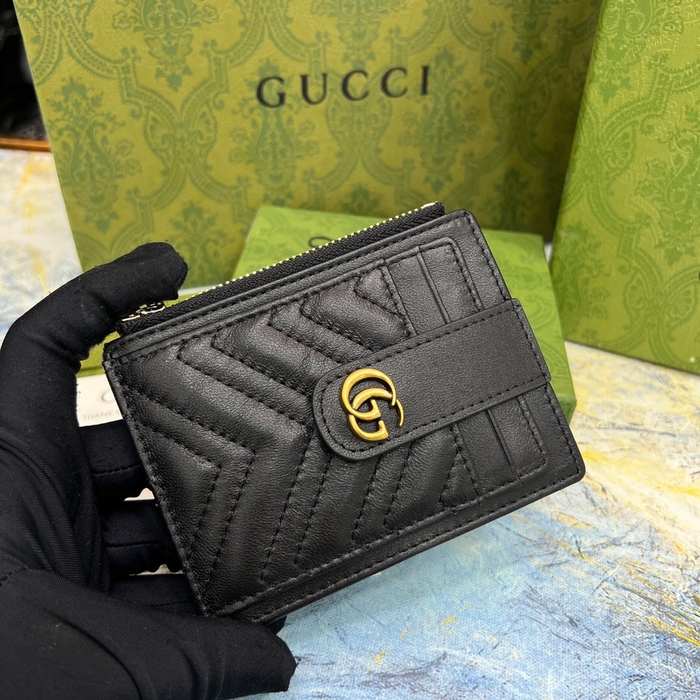 Card holder Gucci Black
