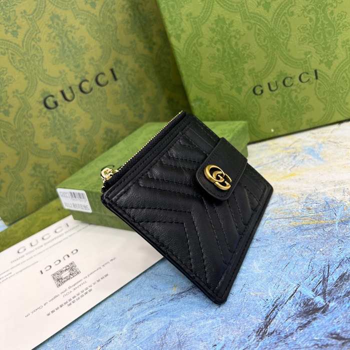 Card holder Gucci Black