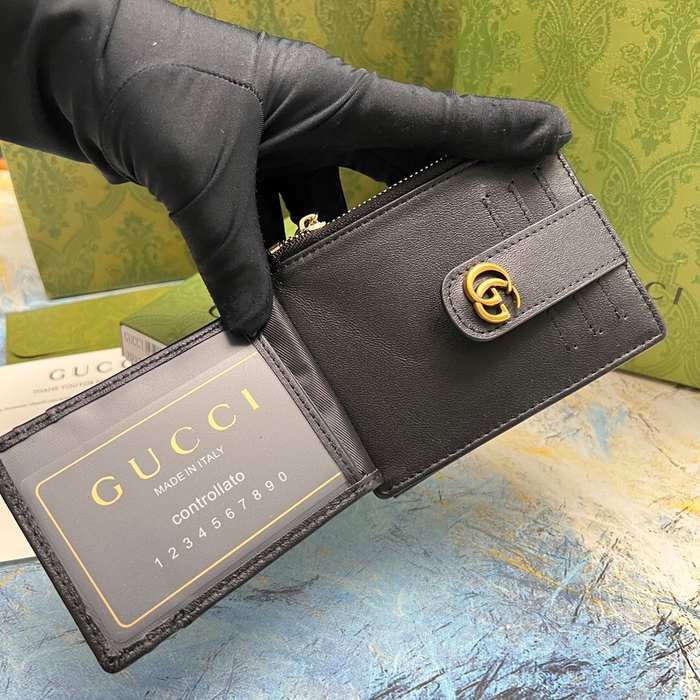 Card holder Gucci Black