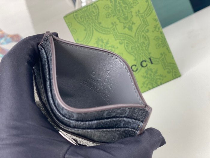 Card holder Gucci Grey Size 10x7cm