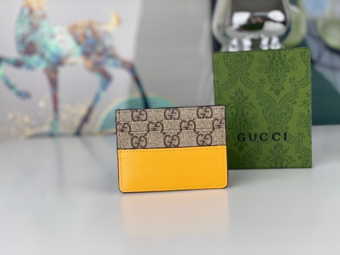 Card holder Gucci White Size 10x7cm