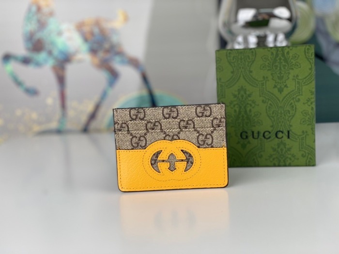 Card holder Gucci White Size 10x7cm