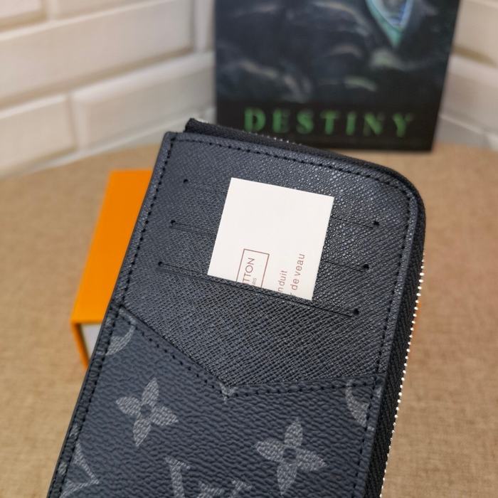 Card holder Louis Vuitton Black Size 13x9.5x2.5cm